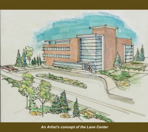 Lane Center exterior rendering