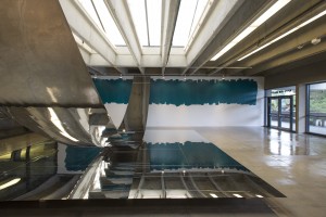 Jenene Nagy "The Crystal Land" acrylic, Mylar, mirrored Plexiglas, wood dimensions variable 2014 