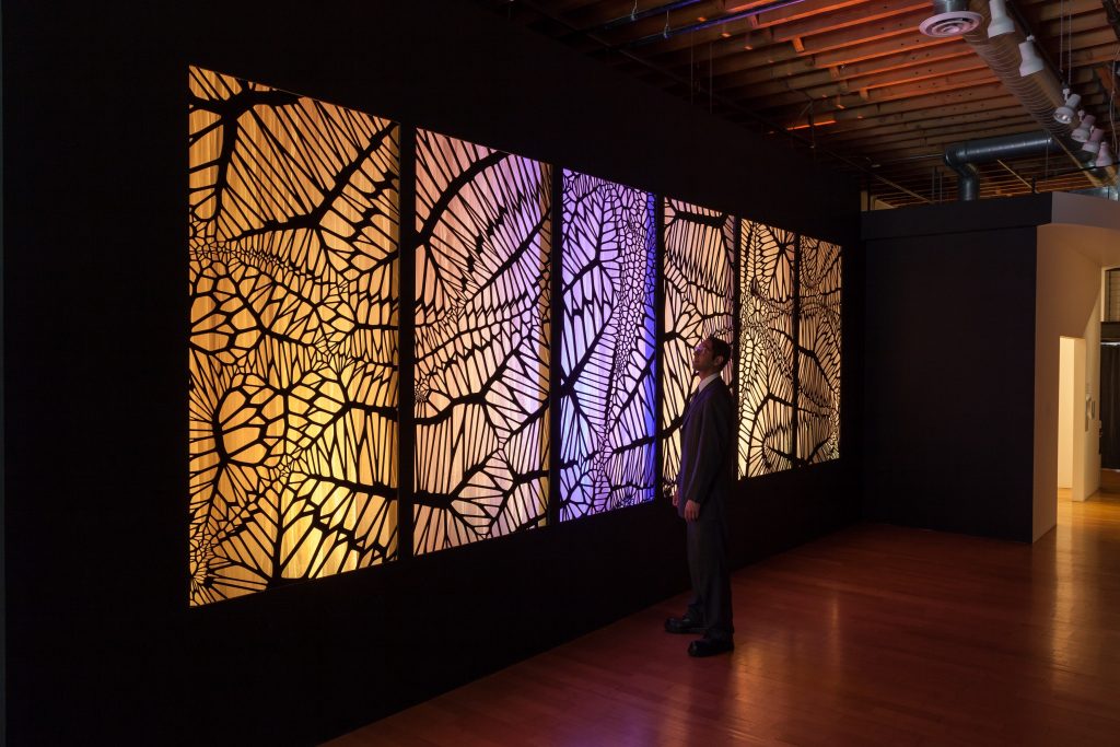 A Michael Theodore installation. Courtesy David B. Smith Gallery, Denver
